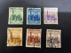 8-1-2024 (stamp) 6 Older Cancelled Stamp From Egypt (Mosque) - Usados