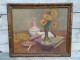 Delcampe - Tableau Nature Morte Signé D. Henry - Oils