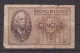 ITALY - 1940 5 Lira Circulated Banknote - Italia – 5 Lire