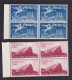 1950 San Marino Saint Marin ESPRESSO N°21-22 4 Serie Di 2 Valori Quartina MNH** 6 Valori Con Gomma Bicolore Express Bl.4 - Eilpost
