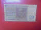 BELGIQUE 20 FRANCS 1950 (Date+rare) Circuler (B.32) - 20 Francs