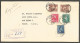 1951 Registered Cover 28c Colourful GVI Multi Franking CDS Magog Quebec PQ To USA - Historia Postale