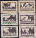 Liebenwerda: 6x 50 Pfennig 1.10.1921 - Verzamelingen