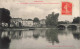 FRANCE - 63 - Courpière - La Dore, Le Pont Et La Place De La Chapelle-du-Pont - Carte Postale Ancienne - Courpiere