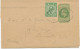 GB 1912 EVII Postal Stationery Wrapper Uprated With GV 1/2d From LONDON To WÜRZBURG, Bavaria Tied By CDS 22mm HACKNEY S. - Briefe U. Dokumente