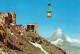 SUISSE - Zermatt - Gornegrat - Vue Sur La Téléférique - Colorisé - Carte Postale - Zermatt