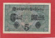 Allemagne -  - 1917 - 5 Mark - Fünf Mark - Berlin - 5 Mark