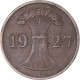 Monnaie, Allemagne, Reichspfennig, 1927 - 1 Rentenpfennig & 1 Reichspfennig