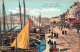 CROATIE - Stara Obala - Split - Animé - Colorisé - Port - Carte Postale Ancienne - Croatie