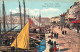 CROATIE - Stara Obala - Split - Animé - Colorisé - Port - Carte Postale Ancienne - Croatia