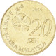 Monnaie, Malaysie, 20 Sen, 2016 - Malaysie