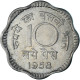 Monnaie, Inde, 10 Naye Paise, 1958 - Inde