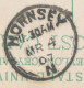 CEYLON / GB 1907 LONDON CDS 22mm HORNSEY / N. On Coloured Postcard "Clock Tower And Dutch Fort, Negombo" - Cartas & Documentos