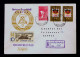 Gc8242 RUSSIE LIETUVA Smoke Tabac Tobacco RDA Symbol Flags Mailed Kaunas Cover - Tobacco