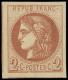 * EMISSION DE BORDEAUX - 40Bb  2c. MARRON, R II, TTB. C - 1870 Emission De Bordeaux
