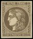 * EMISSION DE BORDEAUX - 47   30c. Brun, Frais Et TB - 1870 Uitgave Van Bordeaux