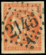 EMISSION DE BORDEAUX - 48   40c. Orange, Obl. GC 2145A, Belles Marges, TTB. C - 1870 Emissione Di Bordeaux