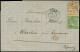 Let DESTINATIONS - N°20 Et 59 Obl. GC 2046 S. LAC, Càd T17 LILLE 9/1/72, Càd FRANCE PAR TOURNAY 10/1 Pour WARCHIN, TTB - 1849-1876: Classic Period