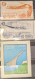 Vignettes  Aéroport Lyon Satolas Concorde Gommées **, Guynemer X2 ,2 Timbres Air France, 10 étiquettes Neuves - Aviazione