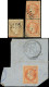 BUREAUX FRANCAIS A L'ETRANGER - SUEZ, N°21 Et 31 Paire Obl. GC 5105, Tous Défx + N°31 Obl. ANCRE S. Fragt Avec Càd SUEZ, - 1877-1920: Période Semi Moderne