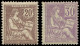 * EMISSIONS DU XXe SIECLE - 115 Et 126 Mouchon, TB - Unused Stamps