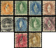 SUISSE 71/80 : Helvetia Debout, La Série Obl., TB - Used Stamps