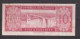 PARAGUAY - 1952 10 Guaranies Circulated Banknote As Scans - Paraguay