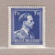 1943 Nr 642* Met Scharnier,zegel Uit Reeks Leopold III. - 1936-1957 Col Ouvert