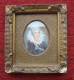 Portrait Miniature De Femme.. - Oelbilder