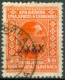 Kingdom SHS 1928 Mi.215 FAKE Overprint, Signed - Oblitérés