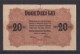 ROMANIA - 1917 German Occupation 20 Lei Circulated Banknote - Roumanie