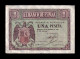 España Spain 1 Peseta Burgos Febrero 1938 Pick 107 Serie B Sc- AUnc - 1-2 Peseten