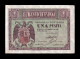 España Spain 1 Peseta Burgos Febrero 1938 Pick 107 Serie B Sc- AUnc - 1-2 Peseten