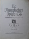 Die Olympischen Spiele 1936 In Berlin Und Garmisch-Partenkirchen 1-2 Band - 3. Era Moderna (av. 1789)