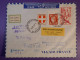 N0   FRANCE   BELLE LETTRE 1931 PARIS A WIEN AUTRICHE+N°830+ RETOUR +AEROPHILATELIE +AFF. INTERESSANT+++ - 1927-1959 Briefe & Dokumente