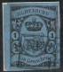 NEUENBURG Auf 1 Groschen Blau - Oldenburg Nr. 6 A - Oldenbourg