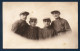 Ciney (Namur). Carte-photo. Jeunes Soldats Avec Insigne ( C.S.V. ?) à Identifier. Photo A. Puffet, Ciney - Ciney