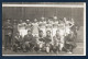 Carte-photo. Equipe De Football Avec Dirigeants Et Entraineurs. A Identifier - A Identificar