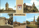 72373107 Merseburg Saale Kirchenruine St Sixti Haus Der Kultur Krummes Tor Gagar - Merseburg