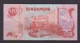 SINGAPORE - 1976 10 Dollars Circulated Banknote - Singapur
