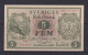 SWEDEN - 1948 5 Krone UNC/aUNC Banknote As Scan - Sweden