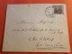 Sarre - Affranchissement Surchargé Sur Enveloppe Pour La France En 1921 - J 65 - Lettres & Documents