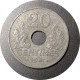 Monnaie France - 1941 - 20 Centimes Etat Français Zinc, Type 20, Lourde - 20 Centimes