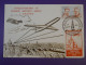 F0   FRANCE  BELLE CARTE 1946 1ER MEETING  AVIATION  TOULOUSE A AMIENS YVERT +AEROPHILATELIE +AFF. INTERESSANT+++ - 1927-1959 Briefe & Dokumente