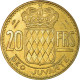 Monnaie, Monaco, Rainier III, 20 Francs, Vingt, 1950, TTB+, Aluminum-Bronze - 1949-1956 Anciens Francs