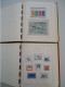 Delcampe - Monde -  Collection Sports Et Jeux Olympiques Par Discipline -  2 Albums Schaubek - 936 Timbres + 9 Blocs + 14 FDC - Collections (en Albums)