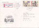 FAMOUS PEOPLE REGISTERED COVERS  CIRCULATED 1990 Tchécoslovaquie - Storia Postale