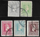 SAMOS 1912 Hermeshead Issue Complete Used Set Vl. 4 / 8 - Samos