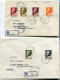 YUGOSLAVIA 1967-68 Five Registered Covers With Tito Definitives.. - Cartas & Documentos