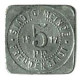 ALLEMAGNE / NOTGELD / STADTGEMEINDE FREUDENSTADT  / 5 PFENNIG / 1917 / ZINC / 16 Mm  / 1.73 G / ETAT SUP / RARE - Notgeld